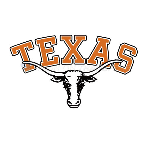 Texas Longhorns Logo T-shirts Iron On Transfers N6512 - Click Image to Close